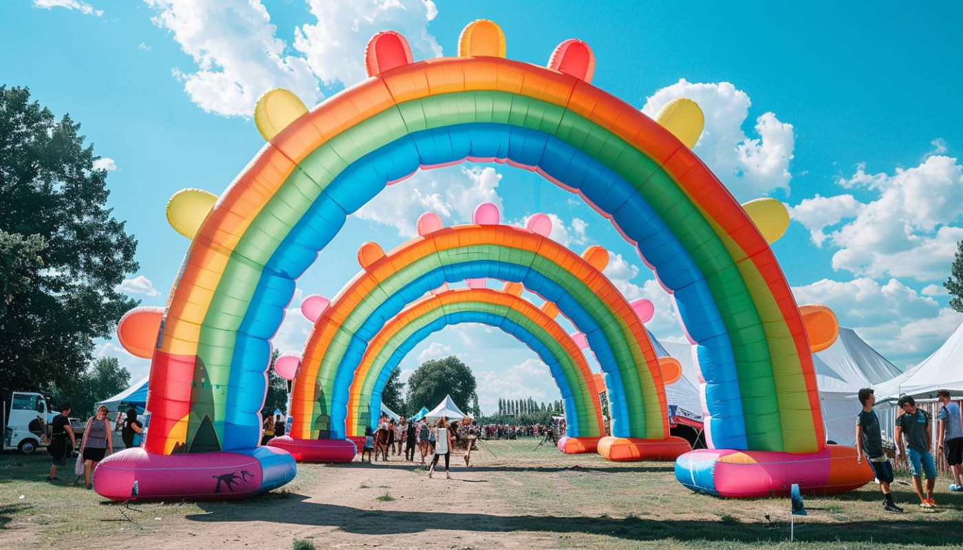Maximiser la visibilité des événements avec des arches gonflables personnalisées